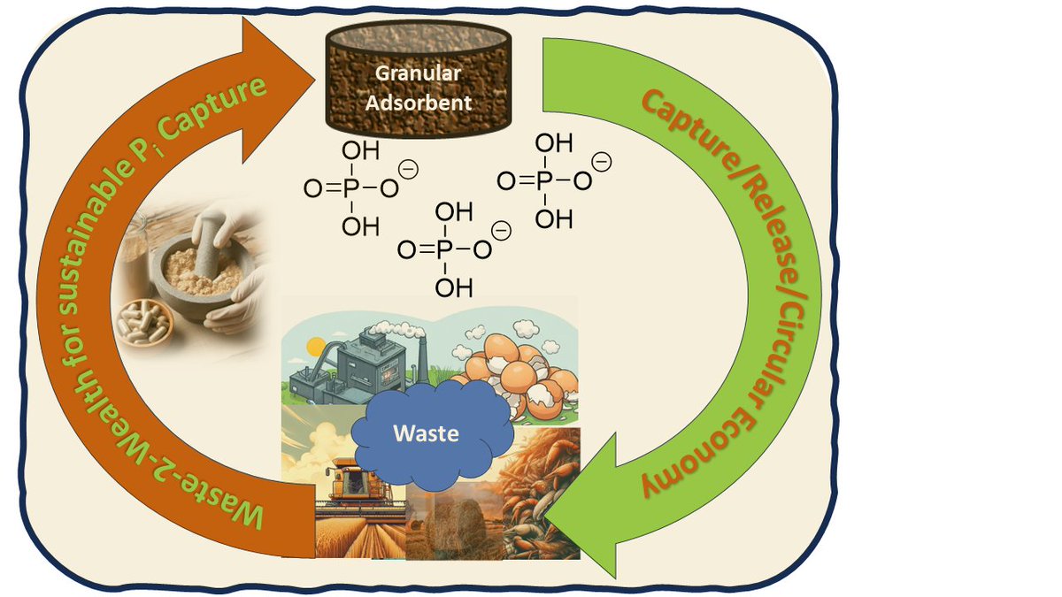 Just published #OpenAccess paper in #RSCSustainability by Bernd G. K. Steiger et al. looks into 'Eggshell incorporated agro-waste adsorbent pellets for sustainable orthophosphate capture from aqueous media' #Sustainability → doi.org/10.1039/D3SU00…