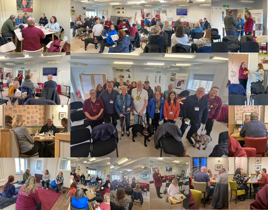 Last month we held a LinkUp #supportgroup at our Beatrice Wright Centre (BWC) in #Yorkshire, & it was a fantastic weekend! A huge thank you to the whole team involved! If you’re interested in attending one of our LinkUps, register your interest here 👇 hearinglink.org/services/linku…
