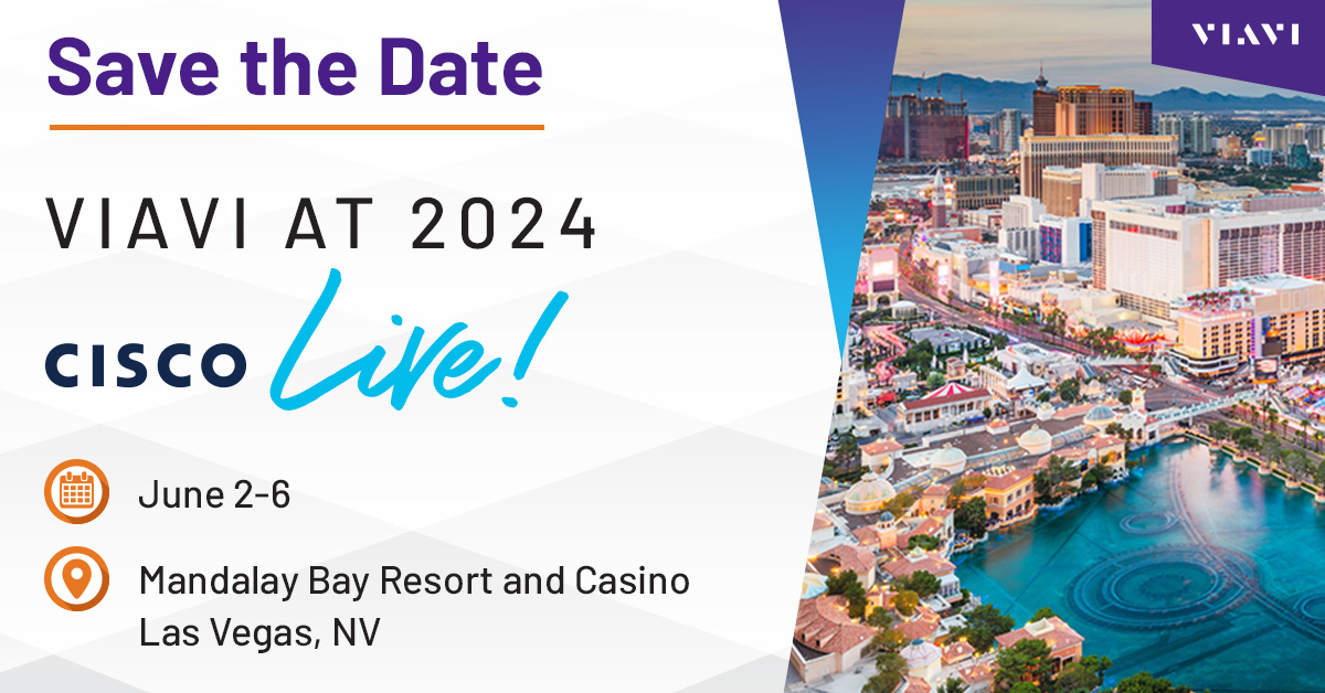 Save the Date! Join VIAVI at @CiscoLive! from June 2-6 in Las Vegas to explore our Threat Exposure Management (TEM) solution. Discover how we're shaping the future of network security and performance. Learn more: viavisolutions.com/en-us/ptv/solu… #CiscoLive