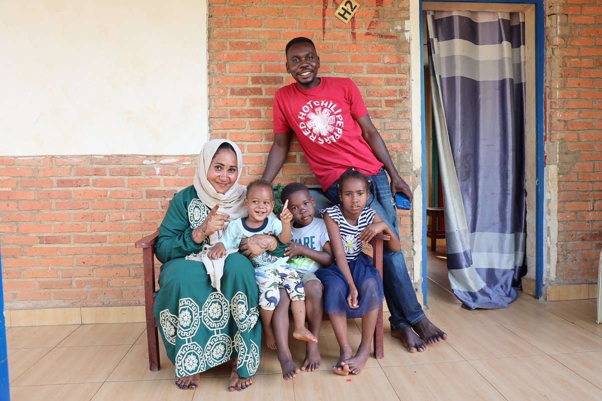 After finding solace at the Emergency Transit Mechanism Centre in Gashora, Mohamed’s family can now smile as they await resettlement With funding from EU🇪🇺, UNHCR in Rwanda has been providing life-saving interventions to asylum seekers evacuated from Libya since 2019