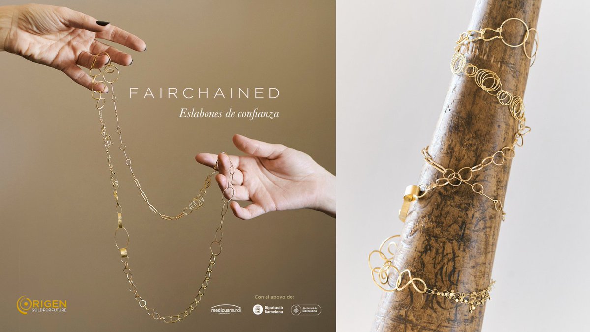 La cadena es a la vez símbolo de opresión y unión, muestra de las eternas contradicciones humanas.

FAIRCHAINED, el nuevo proyecto de <a href="/ORIGENgoldfor/">ORIGEN - Gold for Future</a>, es una pieza conjunta que habla de resistencia y de cooperación en el camino de la #joyeríaresponsable.

👉bit.ly/FAIRCHAINED