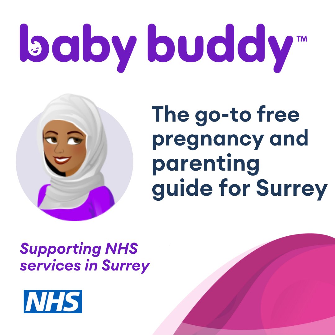 If you're pregnant or recently had a baby and you live in Surrey, the free Baby Buddy app is here for you. It’s full of tools and info from physical and mental health to birth planning. Watch this short video to find out more 👉 bit.ly/VideoBabyBuddy2