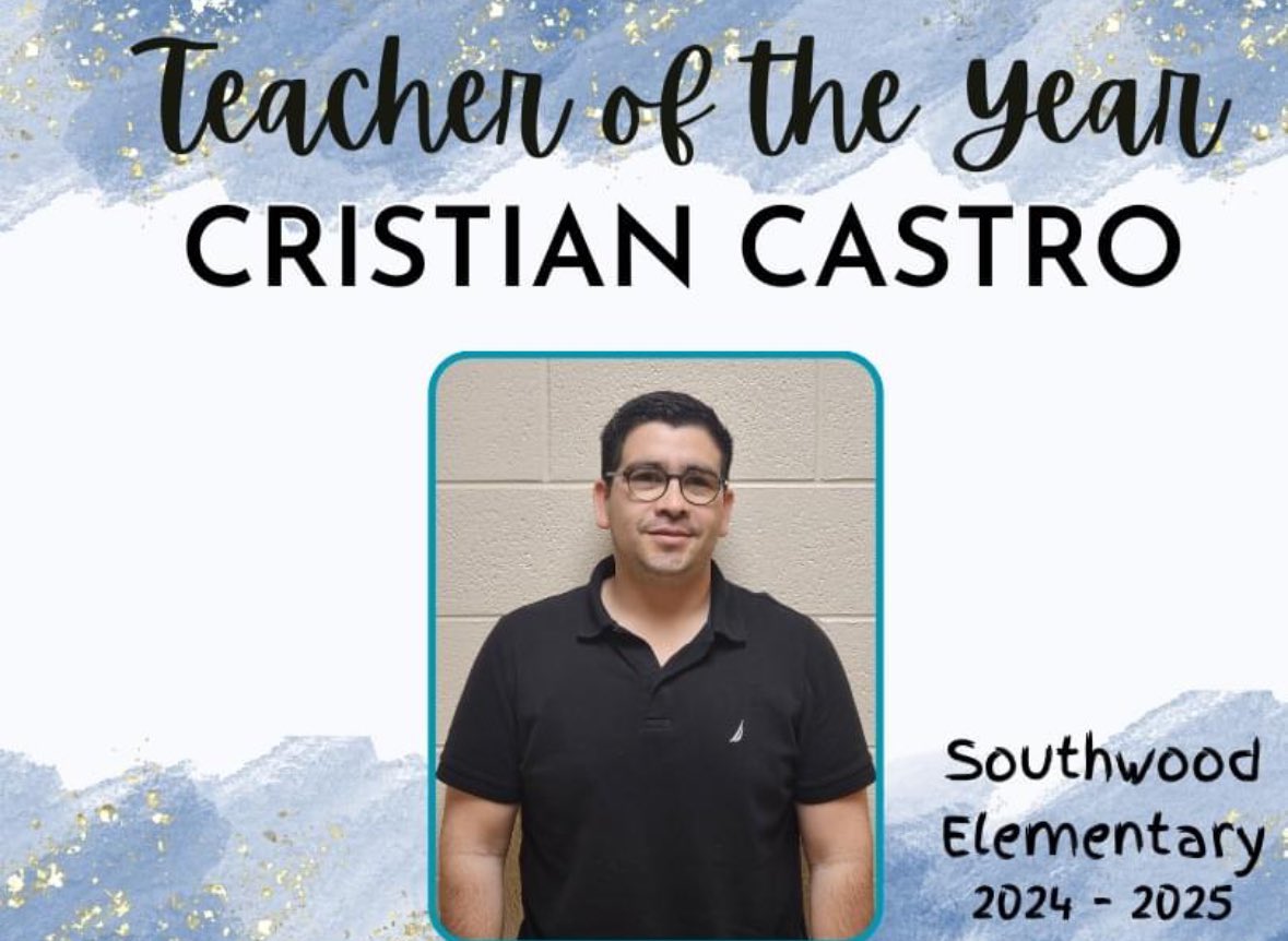 Congratulations to Ambassador Teacher Cristian C. on being named #TeacherOfTheYear at Southwood Elementary School in @dcsnc! 🎉 This incredible honor speaks volumes about Cristian's dedication to #UnitingOurWorld through global learning. Well done, Cristian, we are so proud of
