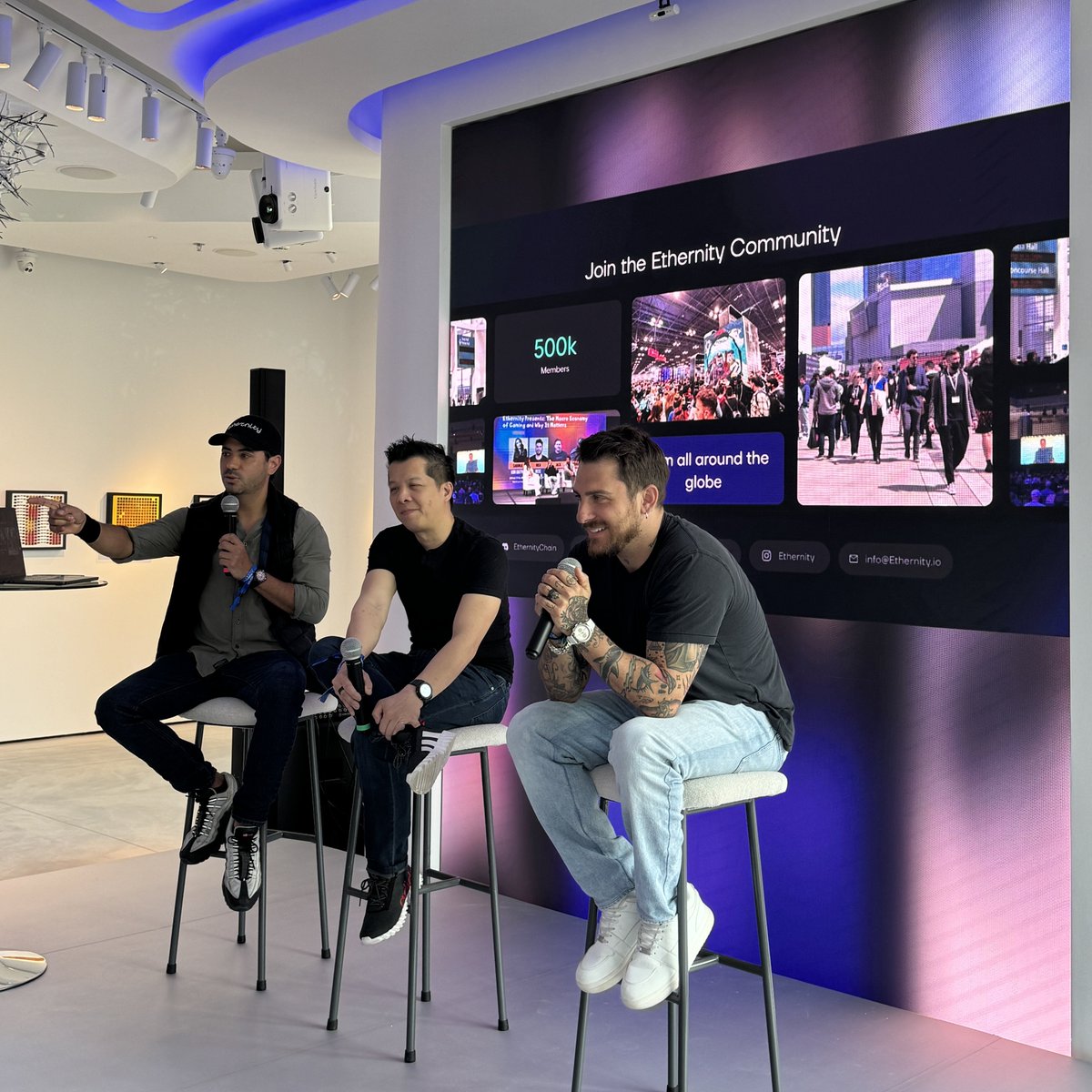 EpicOnChain's tweet image. Great talk at @37xDubai with @Morningstar_vc discussing the future of #Ethernity. 

Next stop @Binance Clubhouse 🟨