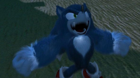 I think the Werehog model is like one of the most well-made Sonic models we've ever gotten like it consistently looks good from every angle