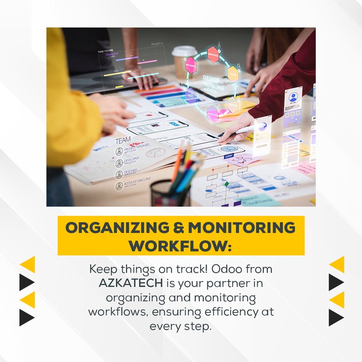Azkatec's tweet photo. Keep your projects on track and your workflow smooth with Odoo. Discover how our tools organize, monitor, and enhance efficiency at every step, ensuring nothing falls through the cracks.
With Odoo, it’s not just about managing; it’s about excelling in every project you undertake. https://t.co/Y6pX4izNl2