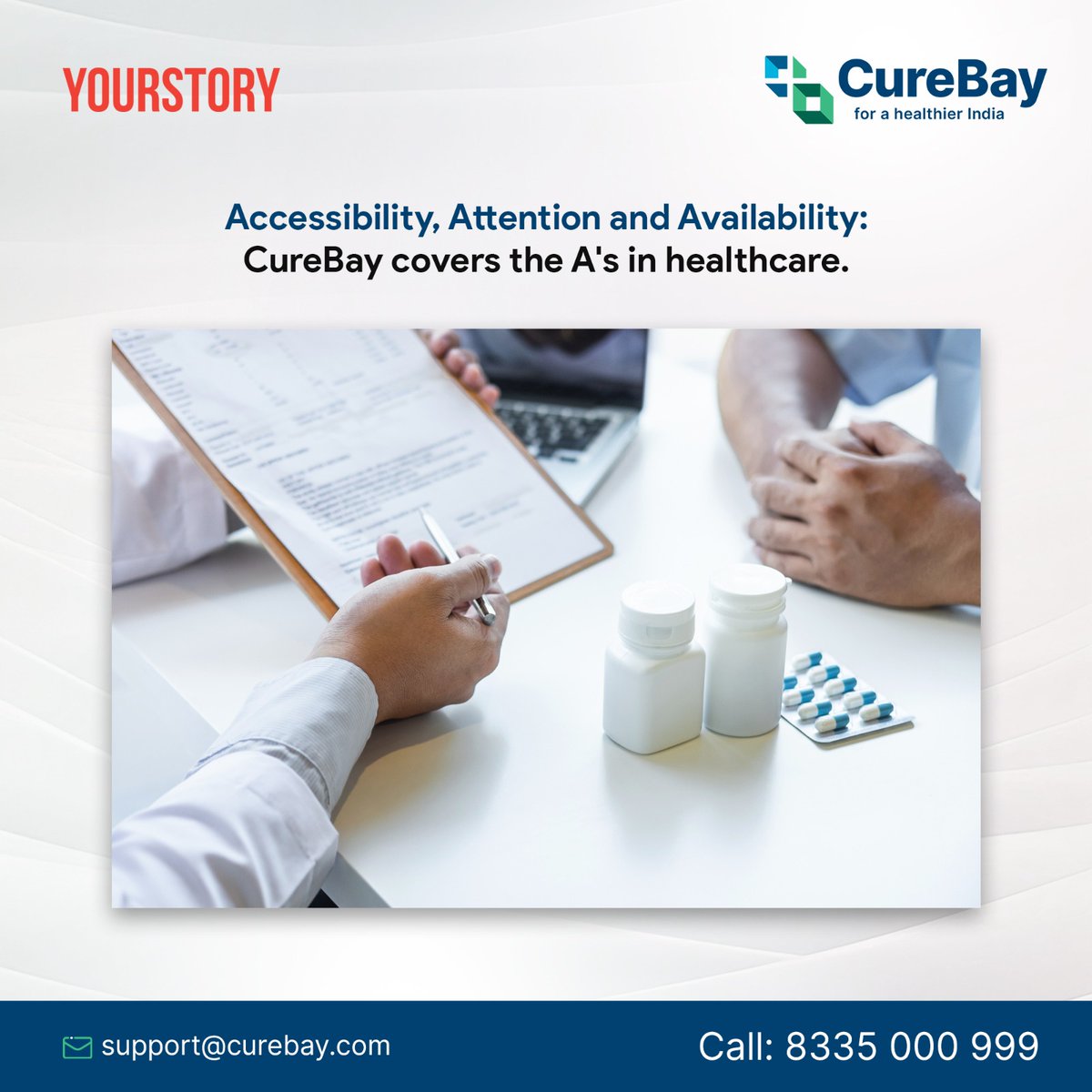 Read out more:
yourstory.com/2024/04/access…

#founderstory #startuplife #HealthcareForAll #CureBay #eClinic