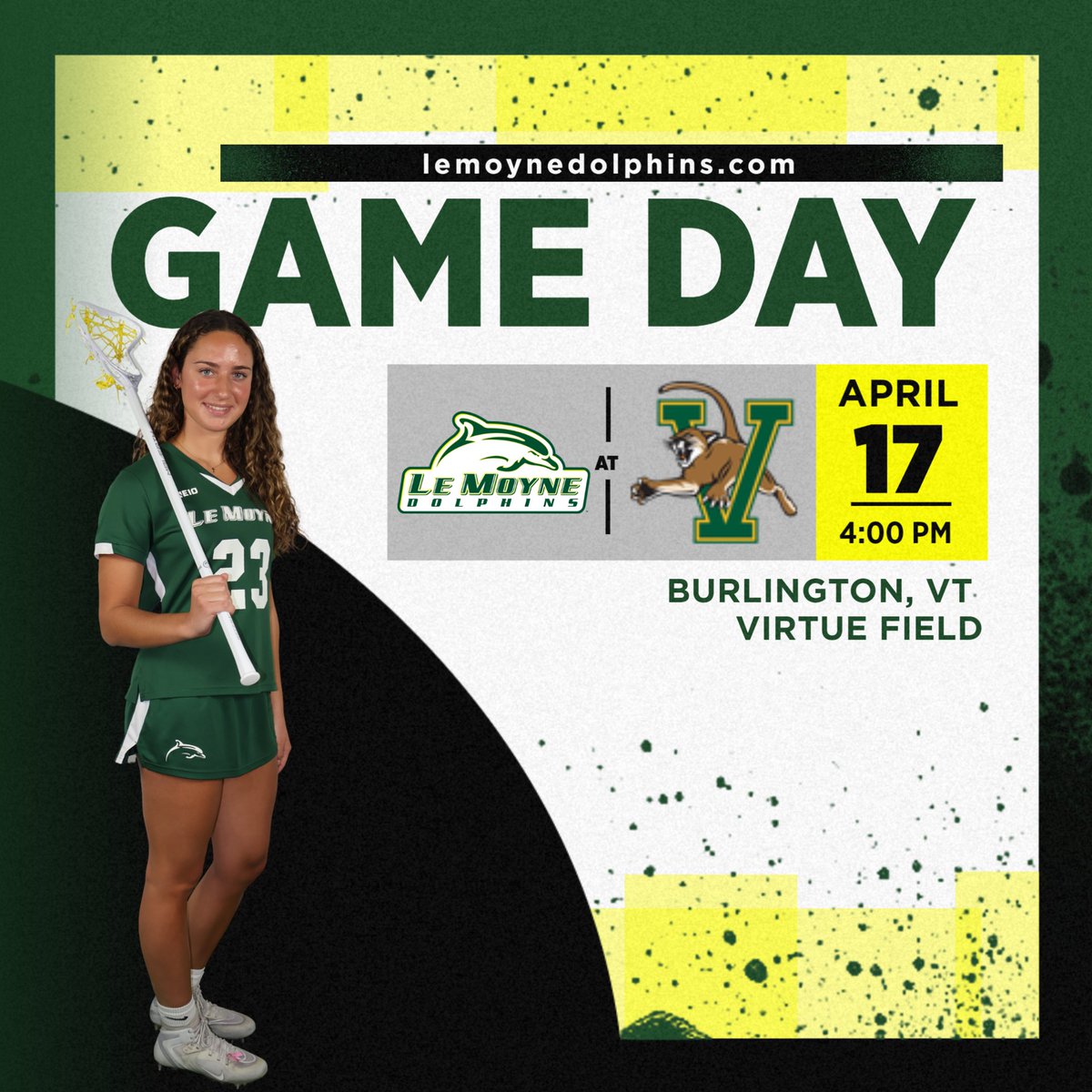 IT’S GAME DAY!! We're on the road for a non-conference matchup! 🆚 University of Vermont Catamounts 🏟️ Virtue Field - Burlington, Vt. ⏰4:00 PM 📊uvmathletics.com/sidearmstats/m… 📺ESPN+ (espn.com/watch/player/_…) 📜 bit.ly/3UlVTAU