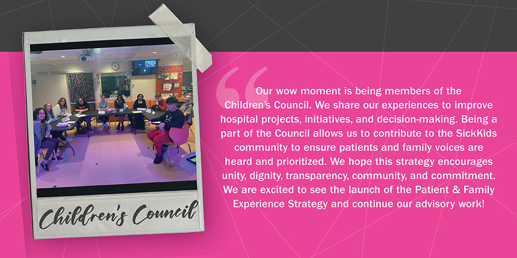 🎊 BIG NEWS! We worked with patients, families, staff & the community to build SickKids’ new Patient and Family Experience Strategy! Members of the Children’s Council share what the patient & family experience means to them. Read the full strategy ➡️ 2025.sickkids.ca/PFX