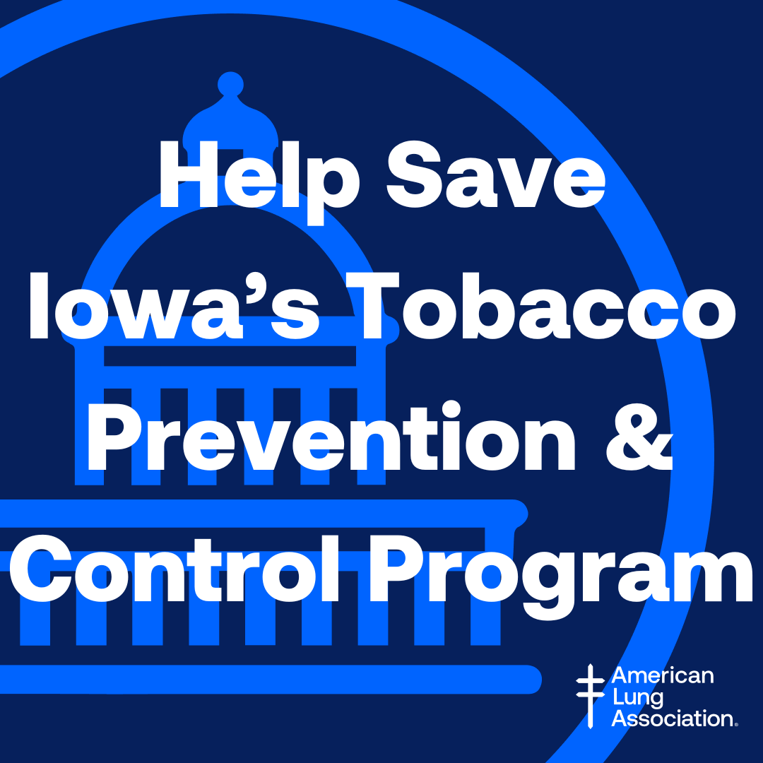 KristinaMPH's tweet photo. #Iowa legislators are currently considering legislation that would eliminate the state's longstanding tobacco prevention program. Please take 30 seconds to contact your State Representative TODAY to ask them to save the state's tobacco program! https://t.co/l1eOc4sLi1 #ialegis https://t.co/DjsF9Rg4LL