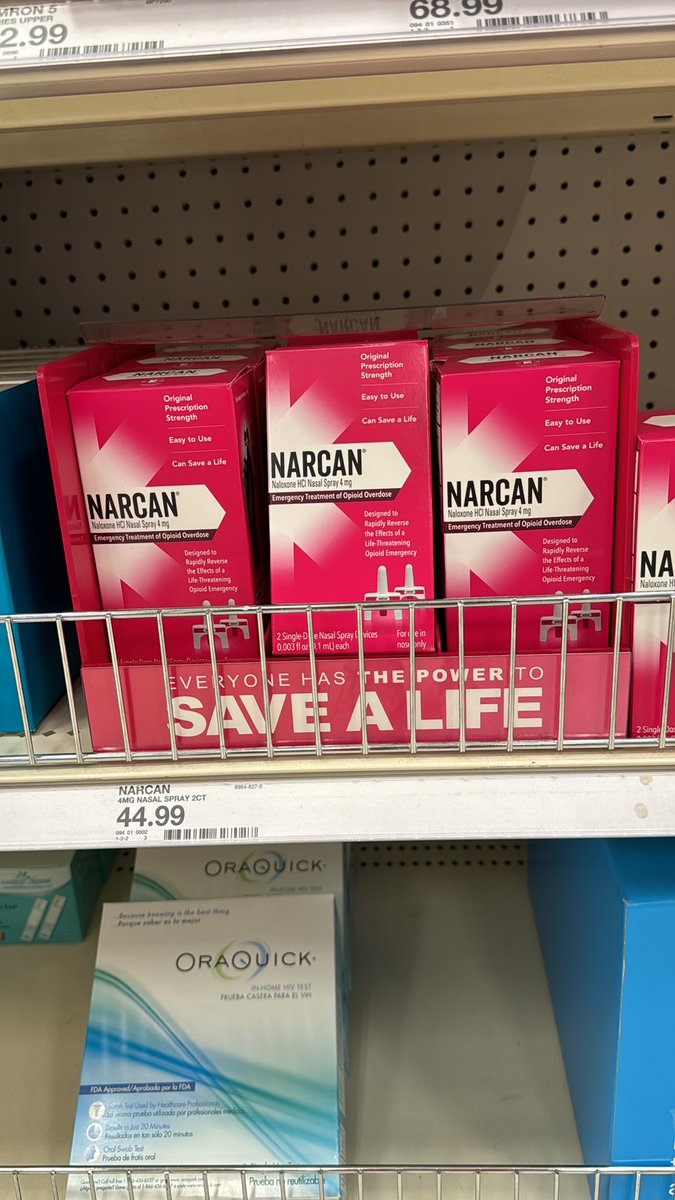 I know I’m late to the party but this is my first time actually seeing it OTC and my ED pharmacist heart is screaming I’m so happy!!!!!