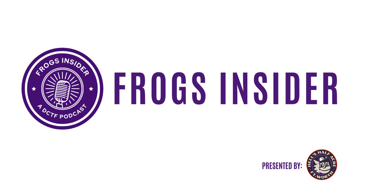 🚨🎙️Frogs Insider Ep. 62 w/ @TheCoachMelissa 🏈 Spring football updates 🏀 Transfer guard Frankie Collins commits ⚾️ Frogs take series from Red Raiders 🍎 podcasts.apple.com/us/podcast/ep-… 🟢 open.spotify.com/episode/2ZjvMC… @dctf | @dctfCFB | @HellsHalfAcreSG