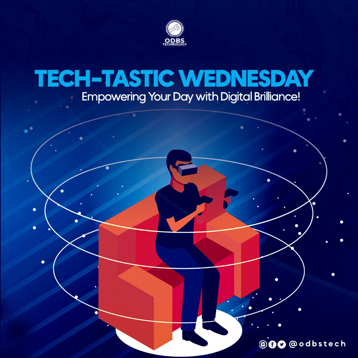 odbstech's tweet image. Happy Wednesday! Dive into the digital realm and let technology empower you. Let&apos;s harness the power of innovation and creativity to fuel our journey forward. Here&apos;s to a day filled with tech-inspired brilliance! 💻

#techempowerment #digitalinnovation #todayintech #makeitcount