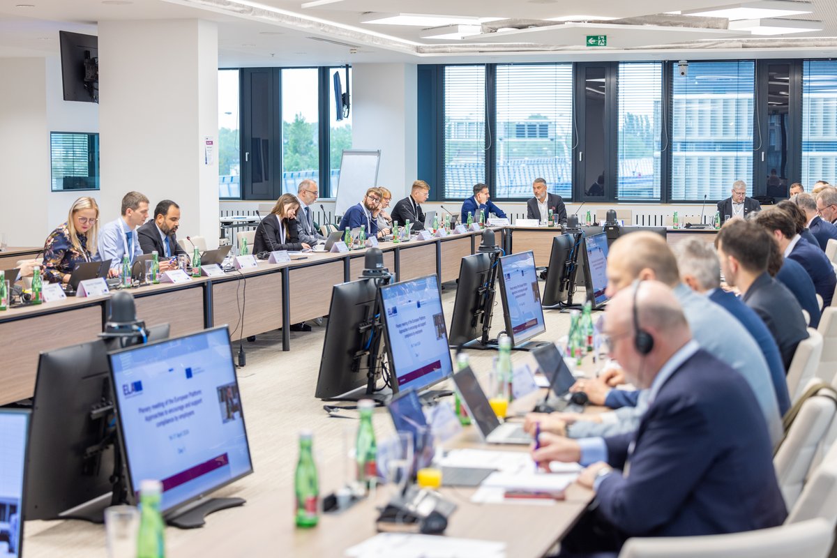 EU_ELA's tweet photo. ✔️We discussed how to support employers to comply with the rules & tackle #UndeclaredWork in the EU at the #undeclaredworkplatform meeting by ELA.
We shared ideas, solutions, good practices & challenges and also planned our 2025 work plan to ensure fair work conditions in the 🇪🇺 https://t.co/NECCW3tGT4