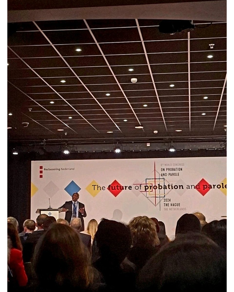 Today, at the ongoing World Congress on Probation and Parole in The Hague, i was privileged to deliver the event's Key Note Speech touching on the future of probation. Thanks to partners who helped Kenya develop a robust system. <a href="/UNODC_EA/">UNODC Eastern Africa</a> <a href="/CorrectionalKE/">State Department for Correctional Services | Kenya</a> <a href="/ProbationKE/">Probation and Aftercare Service</a> <a href="/NCAJ_KE/">NCAJ Kenya</a>