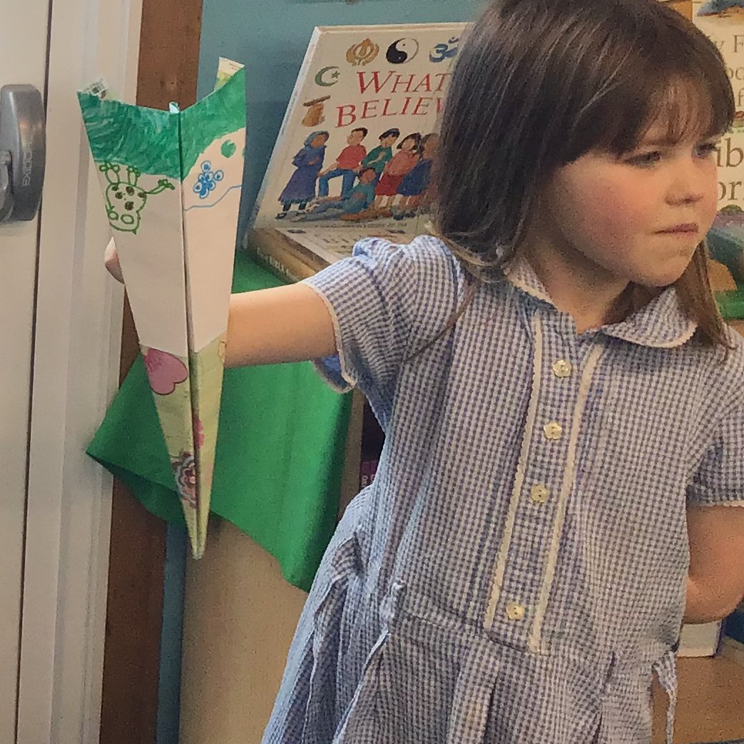 stjohns_year2's tweet photo. Children have enjoyed designing and making paper planes #nurture #learn #succeed #together https://t.co/GaFny4RegH