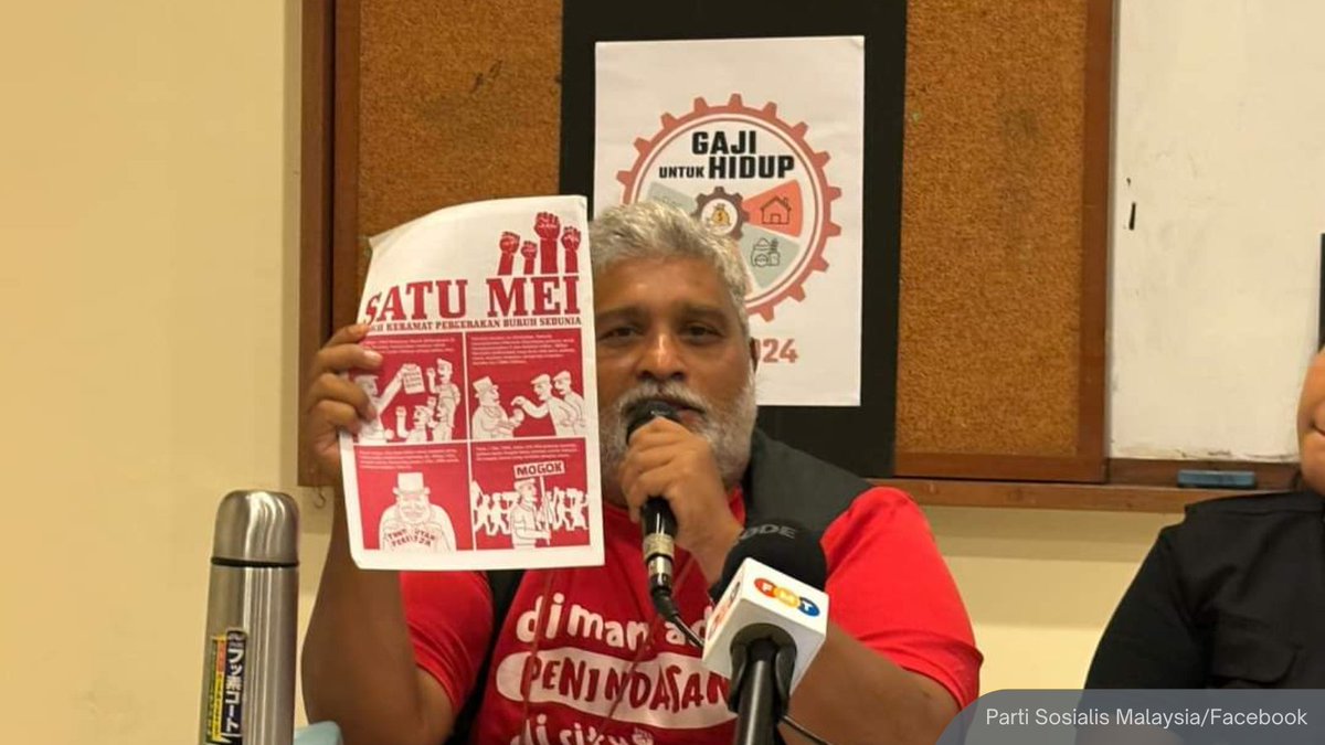 1. Workers are set to march on May 1 (Wednesday) to address the issue of low salaries in Malaysia, says PSM leader S. Arutchelvan. The organiser, May 1 Secretariat, hopes that the government will set a new minimum wage of RM2,000 this year from RM1,500 currently.