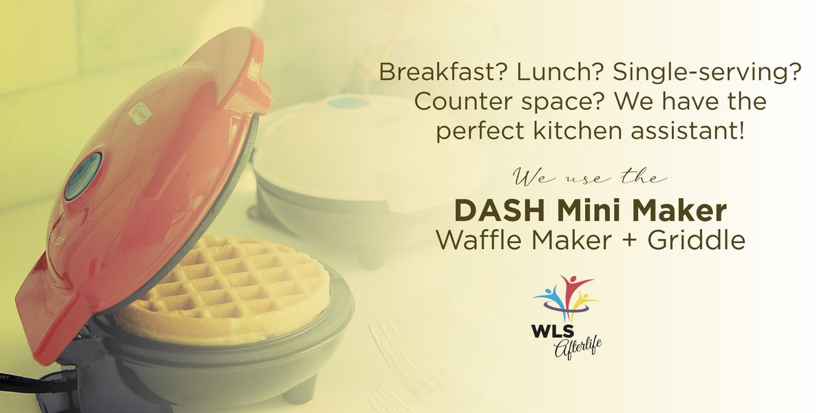 Great tool for life after bariatric surgery, the Dash Mini Waffle Maker.  Check it out amzn.to/389nuwh #ad #gastricsleeve #gastricbypass #wlsafterlife #wlsjourney #bariatric