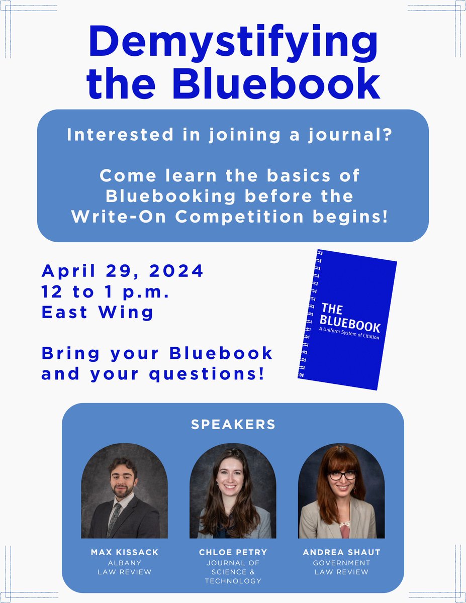 Albany Law Review tweet media