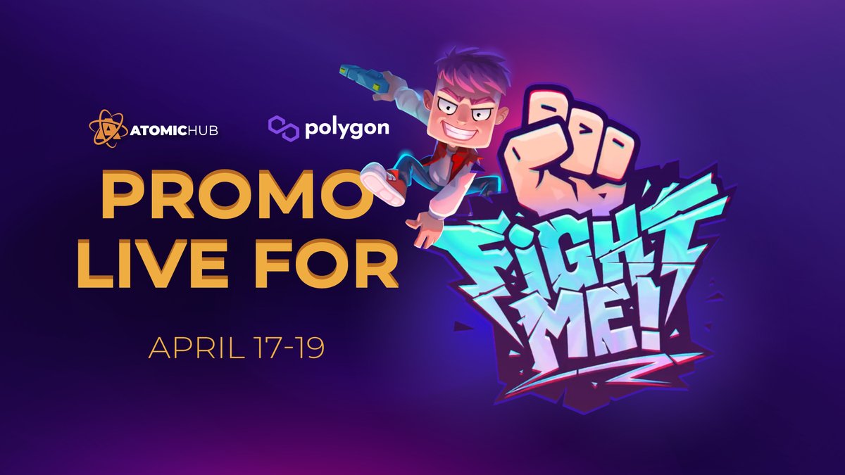 Jump into our next @0xPolygon promo segment with the @Fight_Me_Club! 🥊 👊 Manage your fighters, upgrade them, and conquer tournaments. It’s your arena to command! 🚀 Own evolving #NFT fighters: Each upgrade boosts their skills and value! 🤩 Dive into the magic of Polygon: