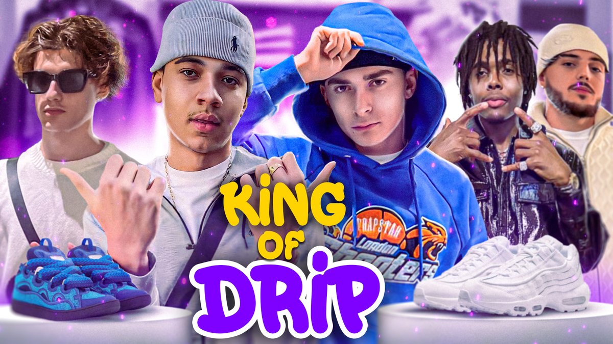 Killigraphiste's tweet photo. Explore l'univers "King of Drip" 👑avec cette petite miniature faites il y a un petit moment pour MRT !🙃❤️

#KingOfDrip #miniature #graphisme #photoshop #miniamaker #youtubethumbnail #thumbnaildesign #miniatures #youtube https://t.co/TtKonJeFG1