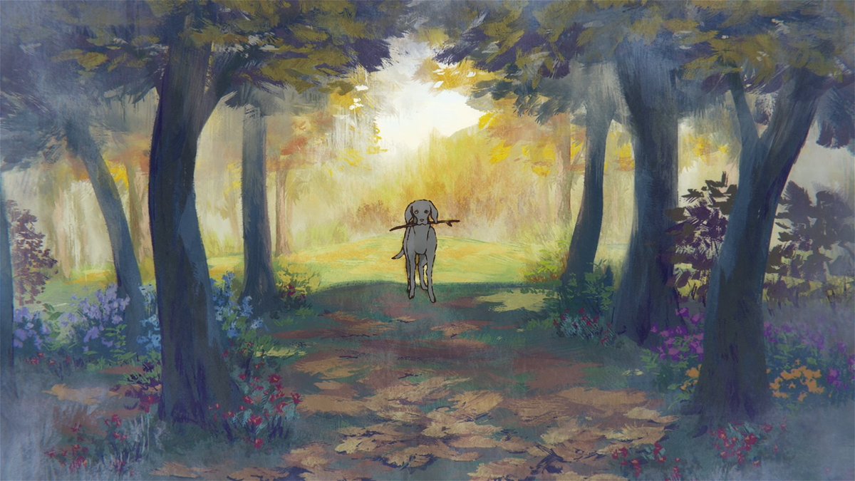 cloudynyxx's tweet photo. I'm a big fan of the painterly storybook aesthetic in the intro scenes for The Grimm Variations. There's this dreamy feel to them. They help bring CLAMP's delicate art style to life, setting the tone for each episode even though the art direction shifts for the rest of the show. https://t.co/YBW2Lvaq9o