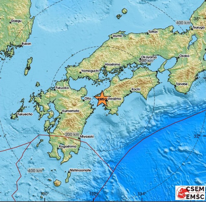 #URGENTE ❗ Sismo de magnitud 6,3 en Japón esrt.space/actualidad/506…