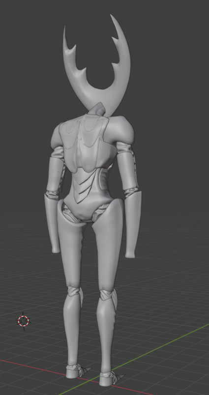 Since Silksong never coming out 🤡. Here a wip of the vessel! First time modeling in blender so im pretty happy
#hollowknight #blender