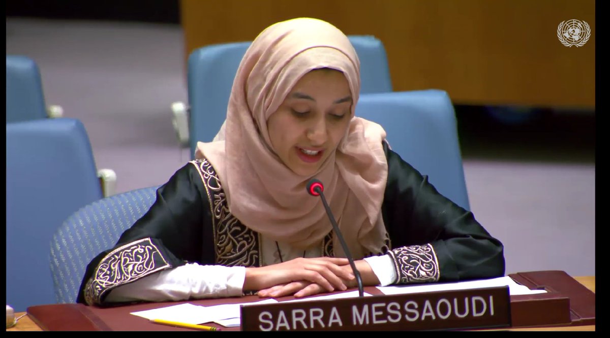 ''We need joint efforts, not siloed approaches.'' Missed @MessaoudiSarra of GPPAC member @mena4yps @JusticeCallOrg briefing the #UNSC on the role of young people in addressing security challenges in the Mediterranean? Read her full statement 🔗bit.ly/3VZgKLl