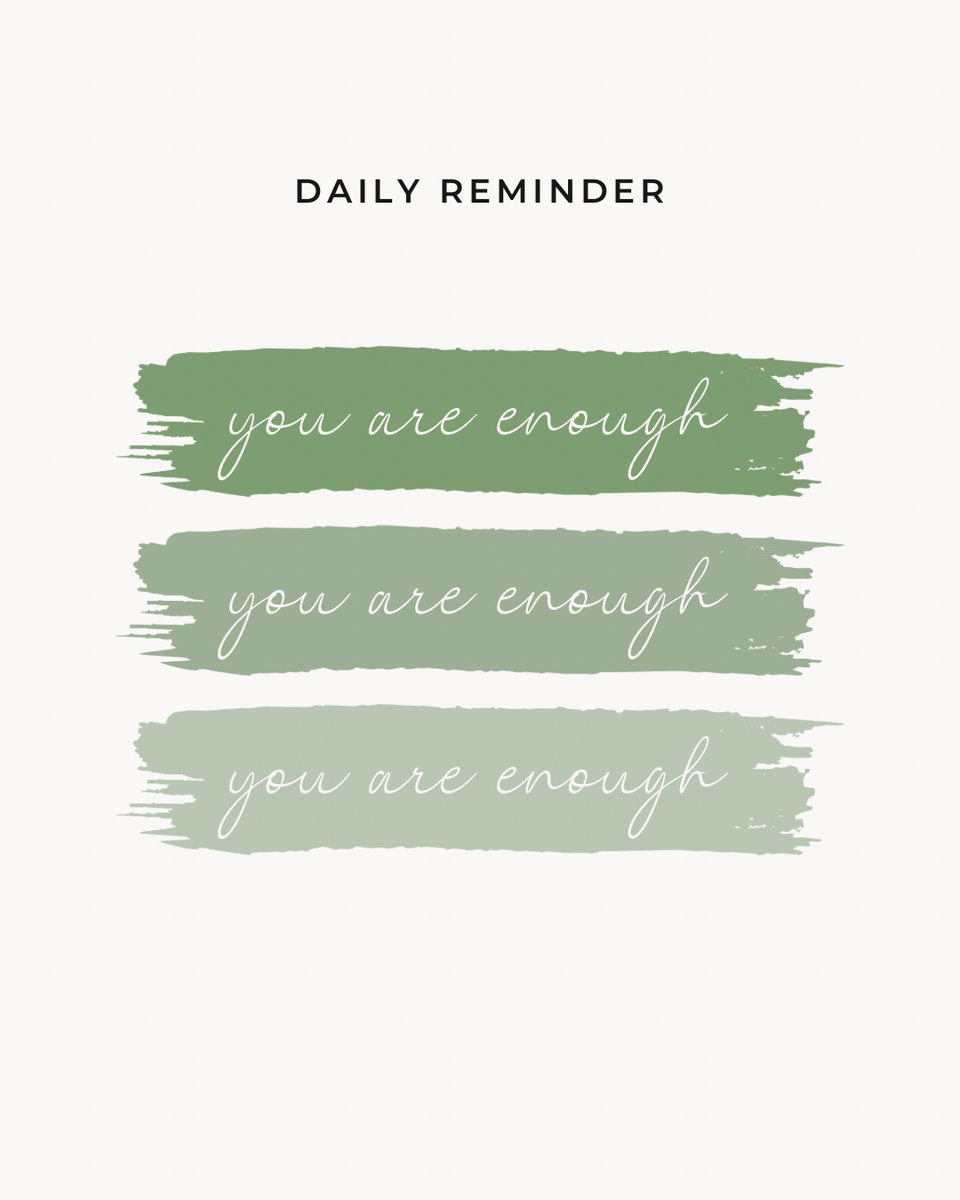 DrCSeeDC's tweet photo. Just a regular reminder 🌿
.
.
.
#fusionchiropractic #fusionchiro #youareenough #dailyreminder #reminder https://t.co/uQJlX843cV