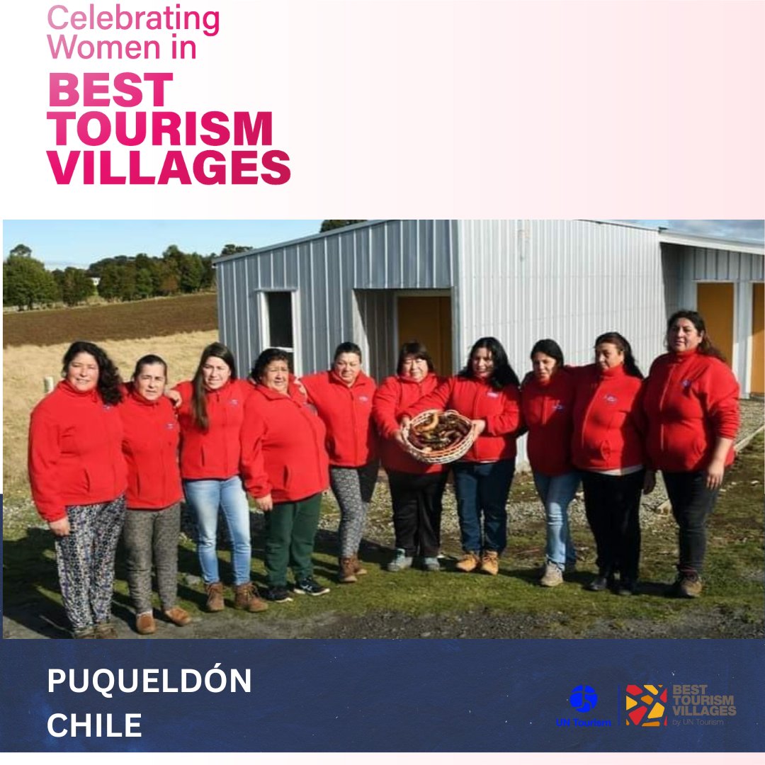 🌎Discover Puqueldón with Chilcoop, 10 spirited women farmers transforming their village into a cultural & gastronomic wonder! Explore the 'Ruta de la papa nativa' celebration savoring the rich heritage of native potatoes. Join the journey of resilience & innovation! @BTV_UNWTO