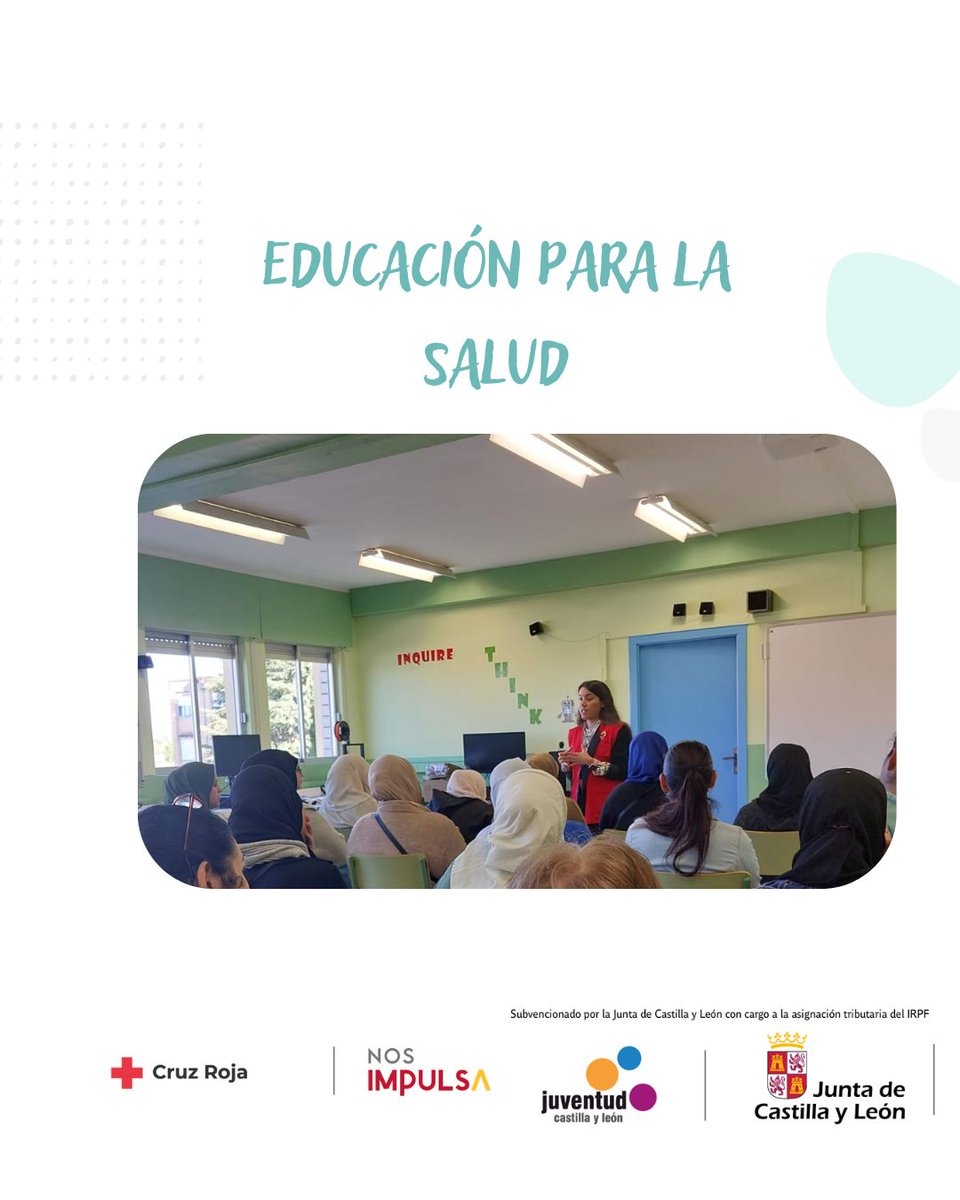 Desde el proyecto de Educación para la Salud, hemos llevado a cabo un taller de hábitos saludables dirigido a las familias de los/as NNA
¡Hábitos saludables, modo ON!

Financiado por #jcyl

#CRJCYL #EPScrjcyl #EPScrjleon