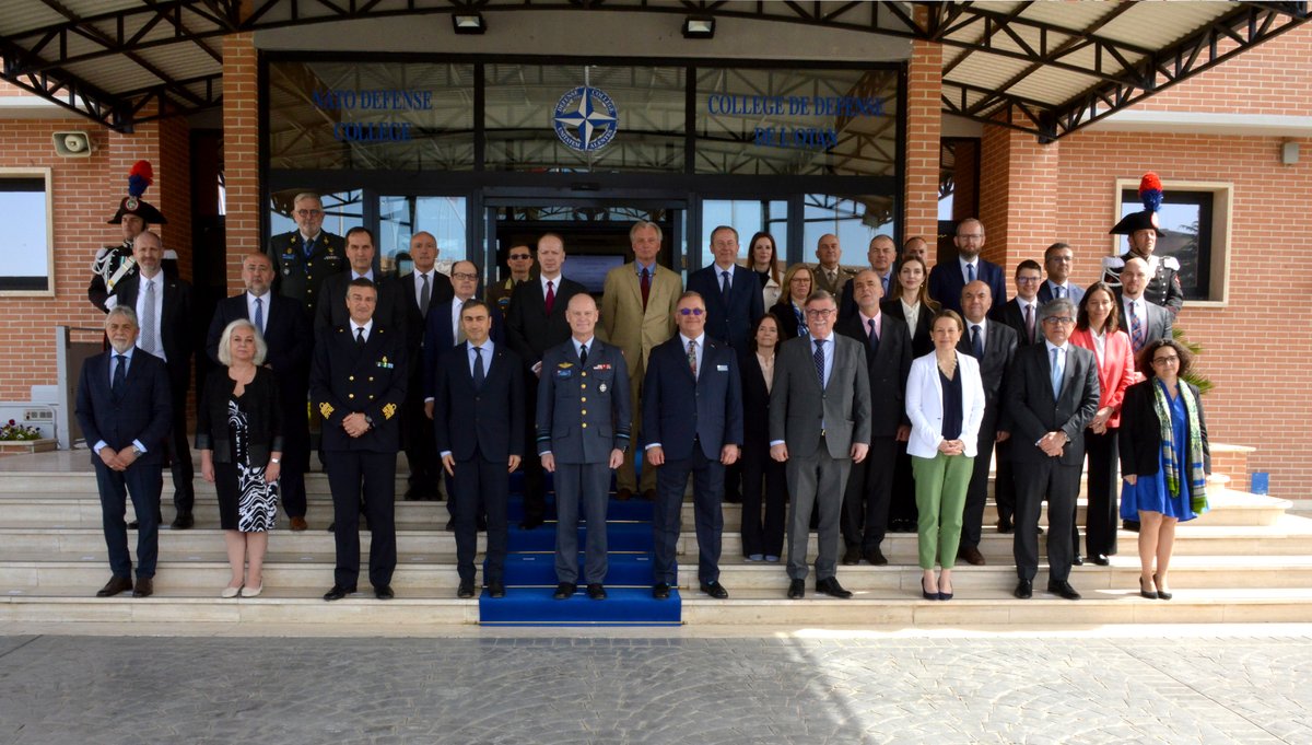 🌟On 17 April, the NDC had the privilege of welcoming the North Atlantic Council for a visit, providing NATO country representatives with an overview of the NDC’s priorities and activities. ndc.nato.int/news/news.php?… #WeAreNATO #StrongerTogether