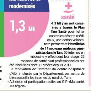 Le Plan #Tarn Santé est une bonne idée pour renforcer l'attractivité du territoire, il est décevant que celui-ci ne vise qu'à faciliter le recrutement des seuls médecins.
D'autres professionnels de santé peuvent contribuer à l'accès aux soins des usagers.
calameo.com/books/00154760…