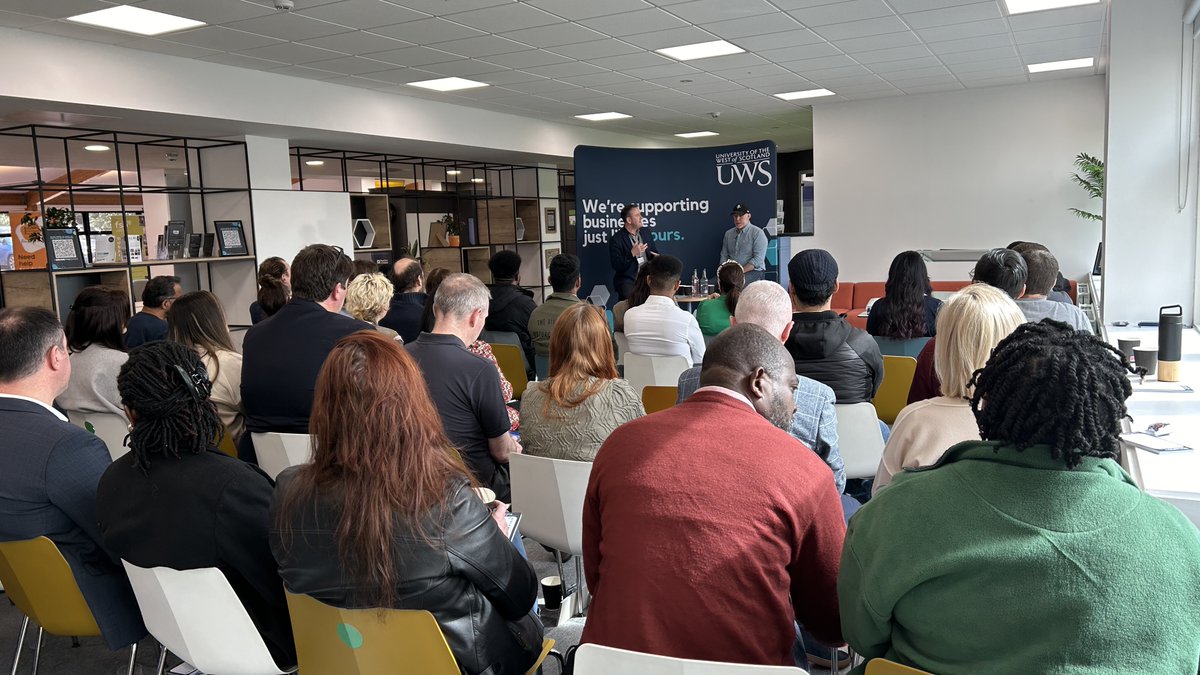 Time for a Q&A session with @spacebrodie, exploring The Now, The Next and The Future of Scotland's dynamic Business support landscape! 🗨️ #BringTheBuzz #SmallBusinessSupport #UWS