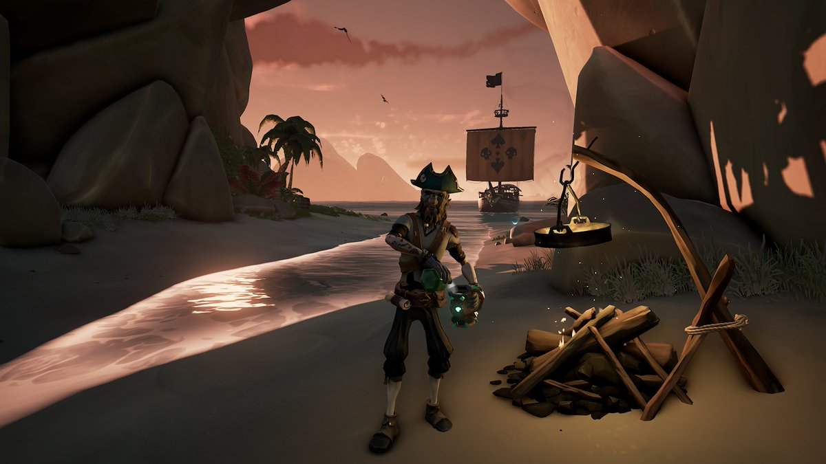 @SeaOfThieves #dailyfirelight ( wanderers refuge ) #BeMorePirate