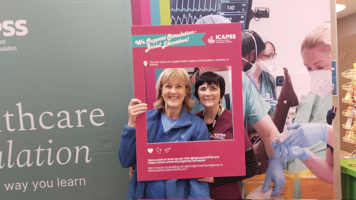 Speech and language, Midwifery, Psychiatry, Resuscitation officer: #collaboration all for one goal, supporting #SimulationBasedEducation. @saoltagroup @GalwayCMNHS @CNMEGalway @HSE_NSO