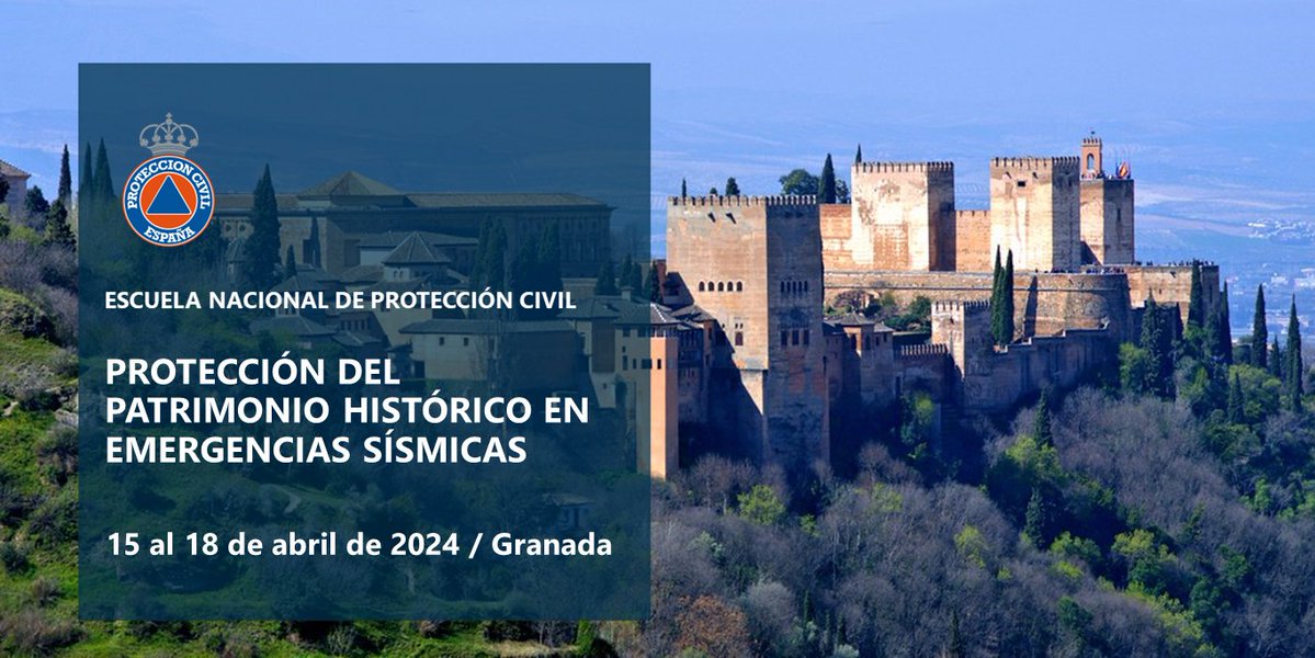 Hoy finalizan en @SubdeGobGranada #Granada las jornadas de la Escuela Nacional de @proteccioncivil @interiorgob sobre protección del patrimonio histórico y cultural en el marco del #SNPC con un #simulacro @UMEgob @BomberosGranada Oferta formativa #ENPC👉bit.ly/3ow9SH0