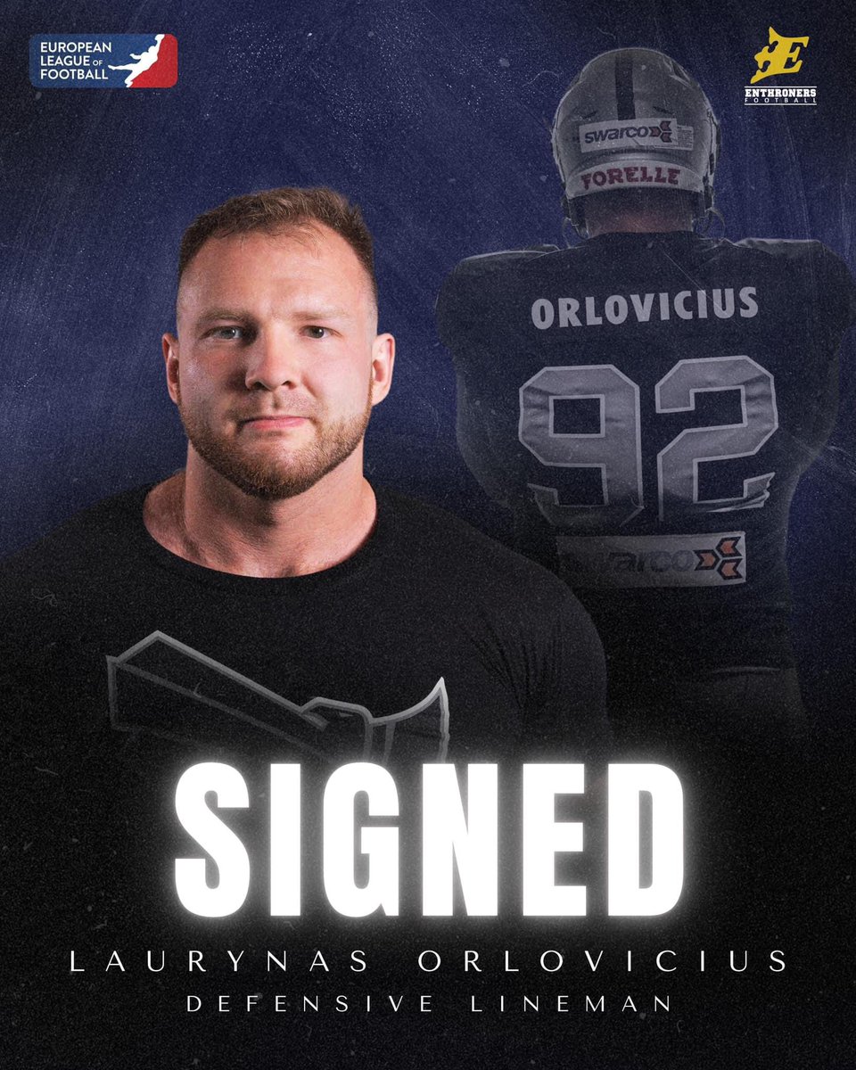 1/2
‼️ Roster move alert: the Tirol Raiders' outstanding Laurynas Orlovicius joined to the Fehérvár Enthroners!

Unfortunately, Teddy Alane Jr. is not able to continue his career in Hungary, so the Enthroners had to replace the great French player immediately.