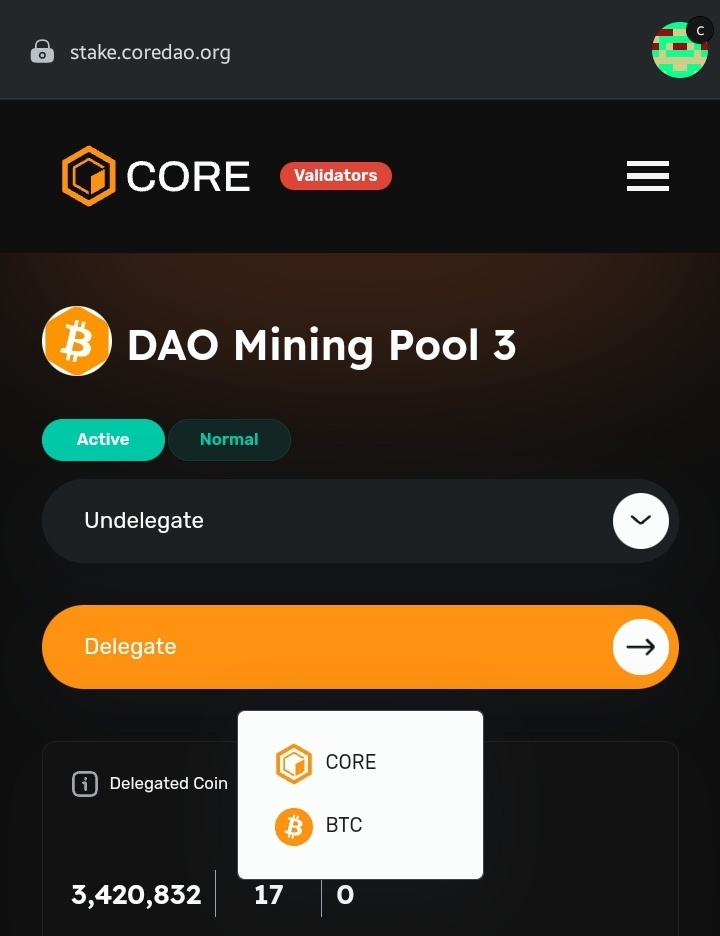 Not just the hash, but $BTC itself is now on #Core! 🚀

Previously only Bitcoin miners could delegate their hash to #CoreChain to earn $CORE, SCRATCH THAT!

Not a Bitcoin miner? No ish stake your $BTC on #CoreChain and earn $CORE in return.

@Coredao_Org 
👉…