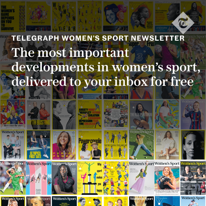 WomensSport's tweet photo. We will be launching a monthly Telegraph Women’s Sport Newsletter 📧

All the must-read opinion and analysis from our writers coming soon ⏳

#TelegraphWomensSport