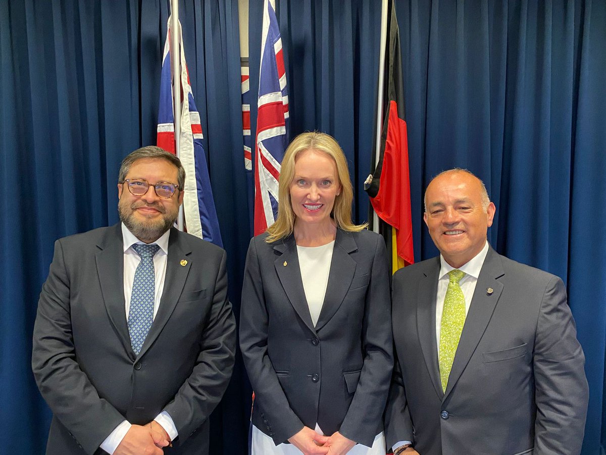 Deeply appreciative for the gracious reception Hon Natalie Ward MLC, New South Wales Deputy Leader of the Opposition, gave to Ambassador @EmbCespedes & his husband, Dr Rafael Martínez. Her engagement in constructive dialogue fosters understanding & cooperation 🇲🇽🤝🇦🇺 @natwardmlc