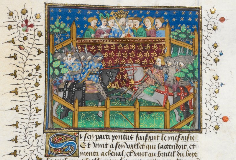 Today's blogpost is called A knight's tale blogs.bl.uk/digitisedmanus…