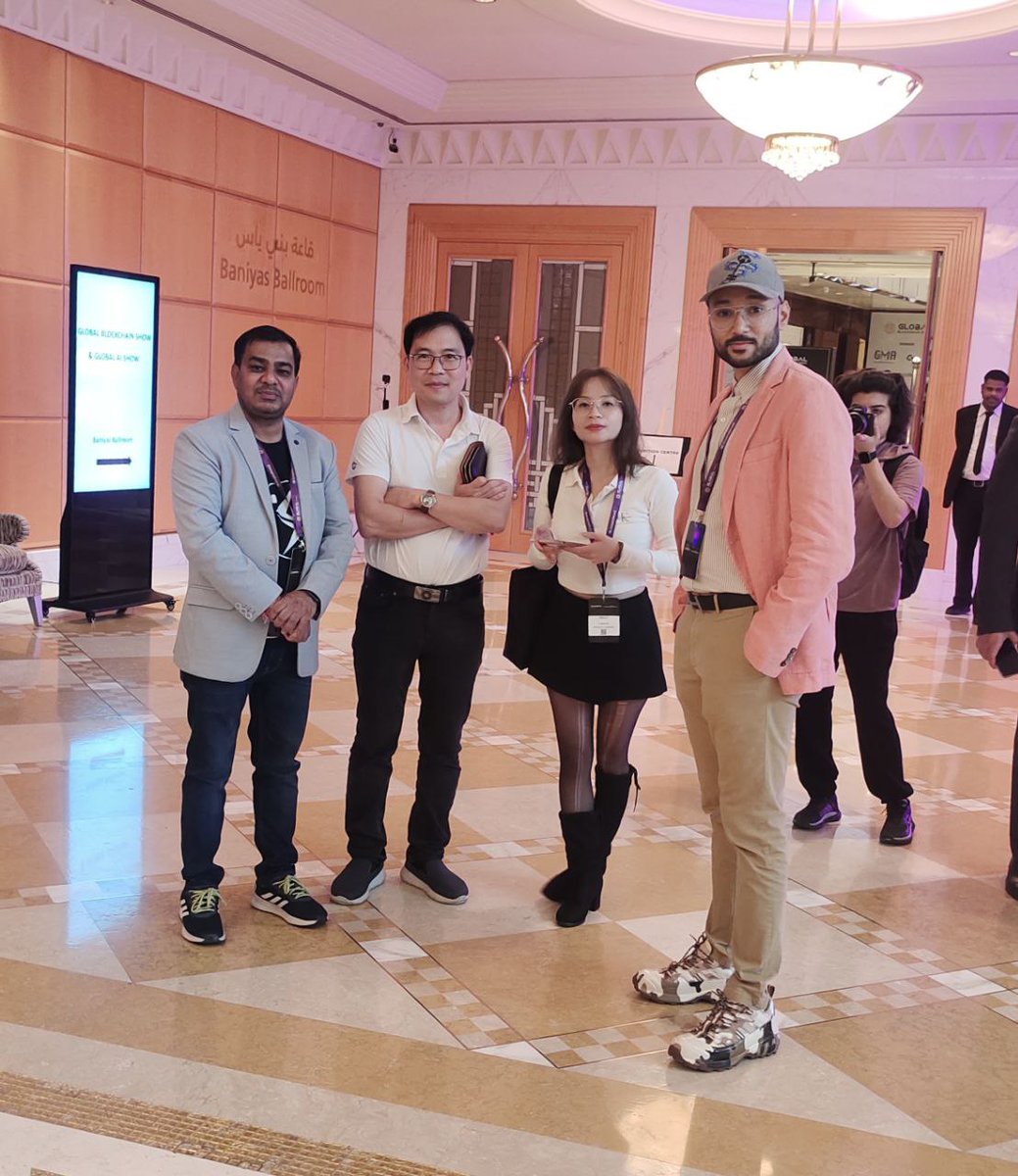 Rain, storm, or sunshine nothing could stop the team from arriving at @0xGBS. Ready to make meaningful connections and pave the way for groundbreaking innovations. Join us👇 Official Telegram>> t.me/sharptoken @mcbeniwal #SharpToken $Sharp #GlobalBlockchainShow…