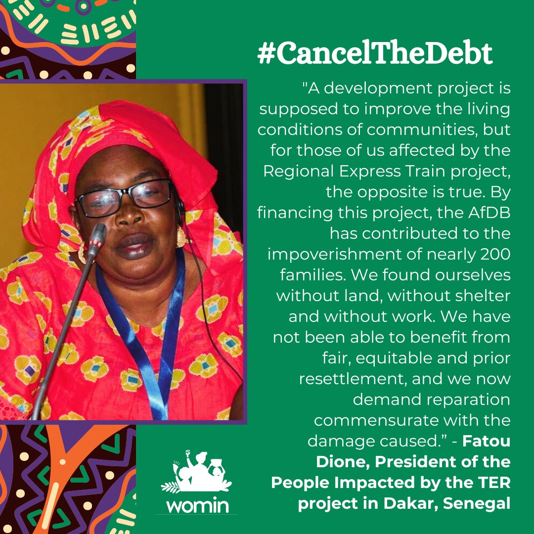📢Communities across Africa are calling on @WorldBank and IFIs like @AfDB_Group to invest in development that improves communities NOT impoverishes them and worse, saddles them with debt. Enough is enough! 
#WorldBankWorldProblems #CancelTheDebt