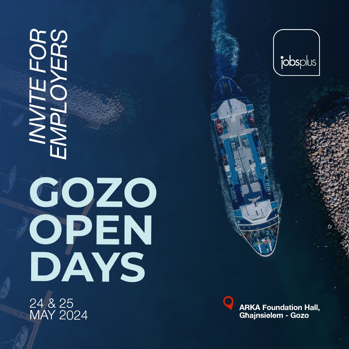 Pre-register your visit and time-slot here 🔗 bit.ly/GozoMay24 This is an opportunity for #Employers based in #Gozo to enquire and learn about our #services, #schemes and new initiatives.