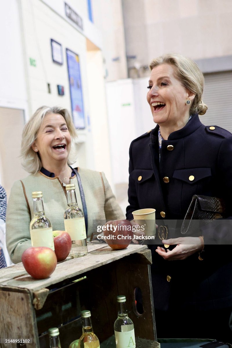 ✨NEW 

The Duchess of Edinburgh is in Somerset today!

As Patron of the Association of Show and Agricultural Organisations, HRH attended a Field to Food Learning Day at Bath & West Showground. 

📸Chris Jackson/Getty