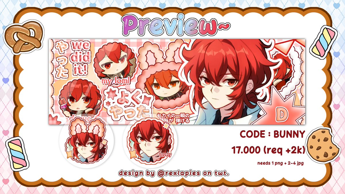 help rt pleasee? thank youu

haloo aku mulai open titipan katalog "BUNNY" dari sekarang tanpa min/max slot tapi akan close kalau aku rasa sudah cukup! 😋👊🏼
TnC dan form ada di tweet selanjutnya yeahh, ayo jajang! 🎀

#zonauang #zonajajan