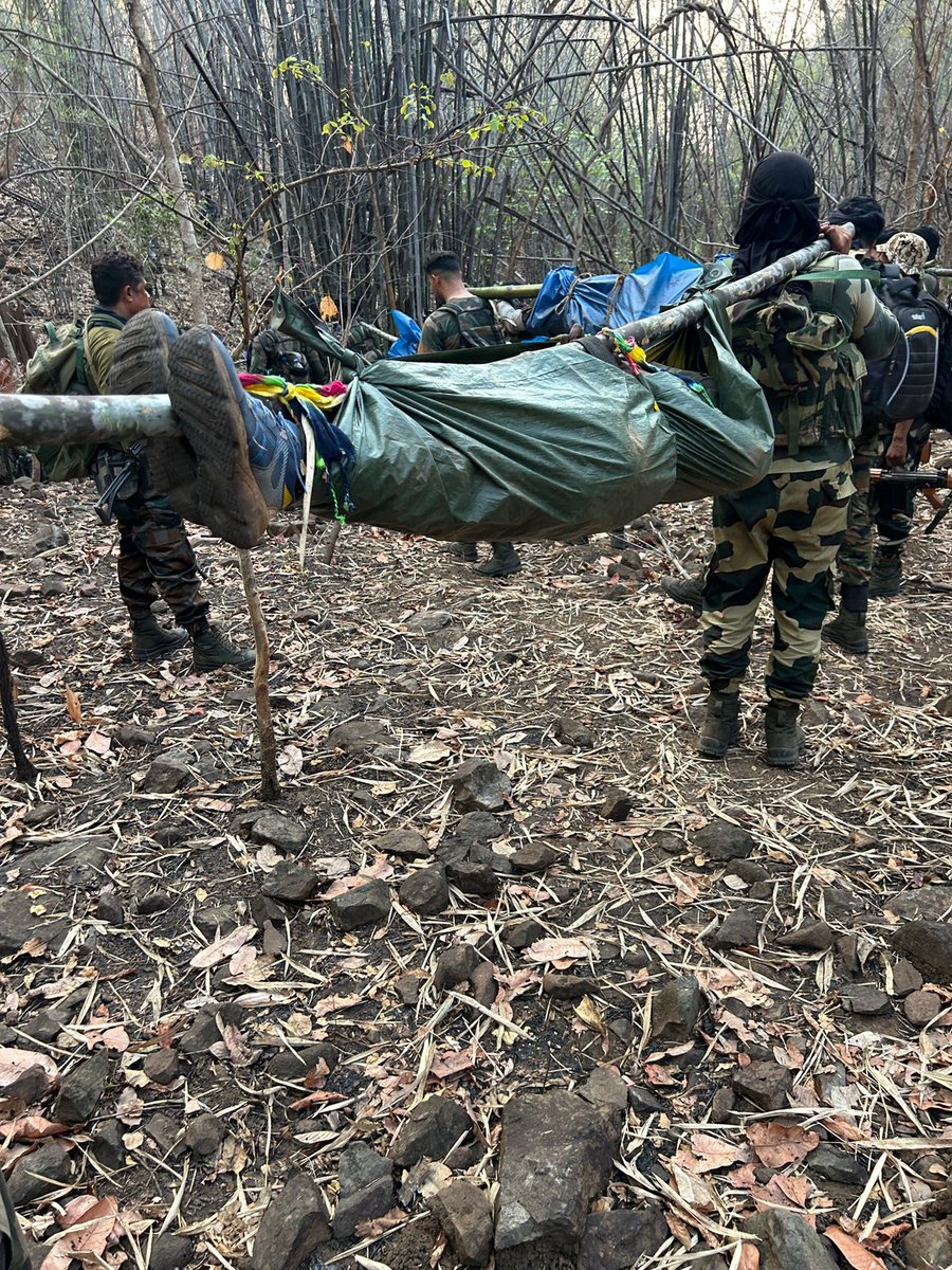 We salute the courage and resilience of our security forces who risk everything to keep us safe. They are the true heroes of our nation. #Kanker #NaxalsKilledByBSF #BSF_Intelligence #BSFKillsShankarRao #NaxalFreeBharat