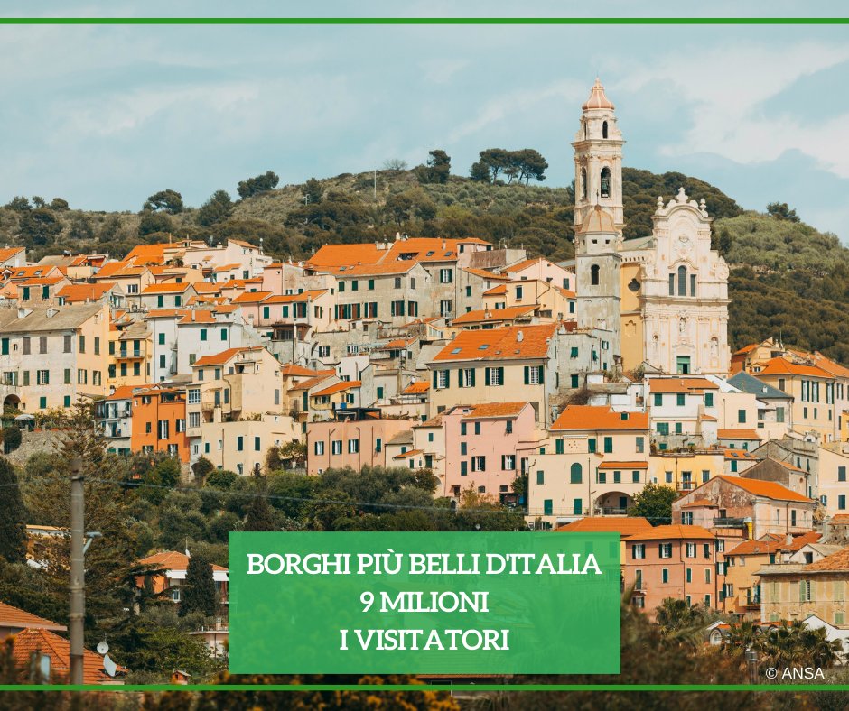 “Con i 9 milioni di visitatori, di cui il 37% stranieri, contribuiscono per oltre 5 miliardi di euro all'economia”. Ad affermarlo è il report “L'impatto economico e occupazionale del turismo e la digitalizzazione nei @BorghiPiuBelli”. #ANSAViaggi ➡️ bit.ly/3JsGrwh